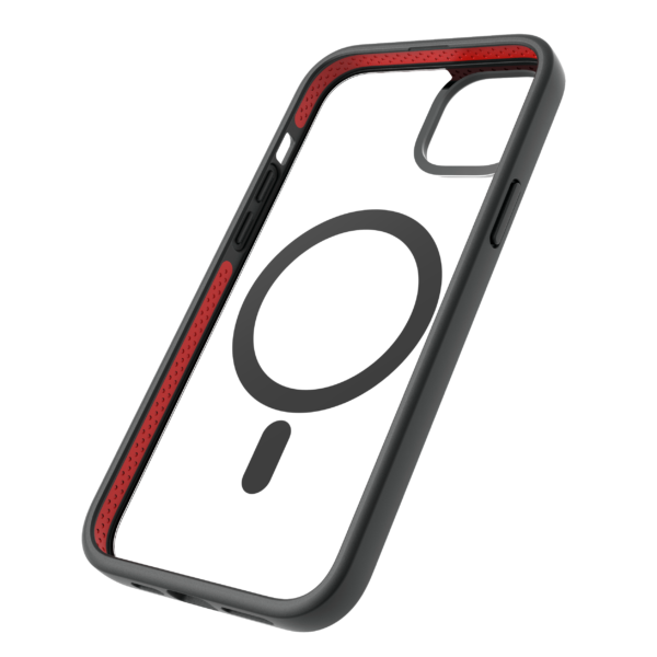iPhone 15/14 Plus: Magneteek, Black - Image 3