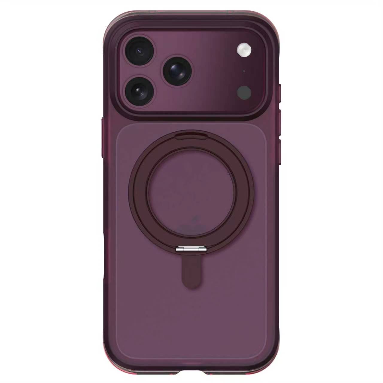 iPhone 18/17 Pro Max: Orbit 360, Burgundy